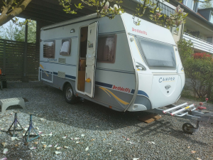 Camper DB 430 montage mover