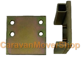 PowrMover PM0401 U C G chassis klemplaat 2 stuks Gebruikt